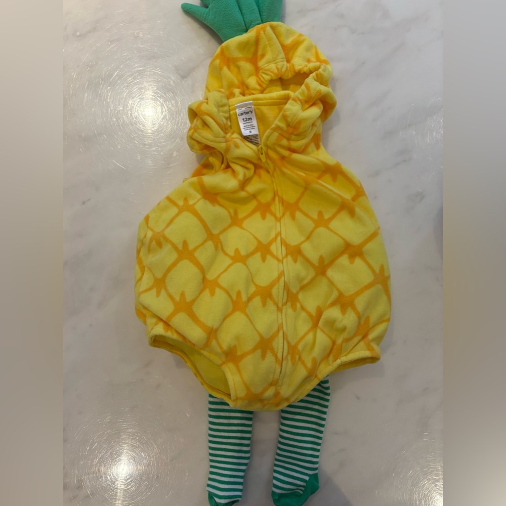Carter's Yellow Pineapple Baby Outfit